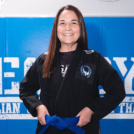 Jiu-Jitsu instructor demonstrating techniques at Legacy Jiu-Jitsu Academy, part of the About Us sect.