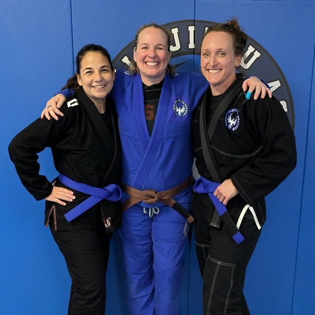 supportive womens environment 3 women trainers at Legacy Jiu-Jitsu.